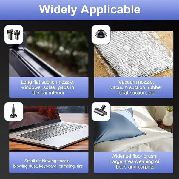 2 in 1 big vacuum cleaner for car home and cleaning