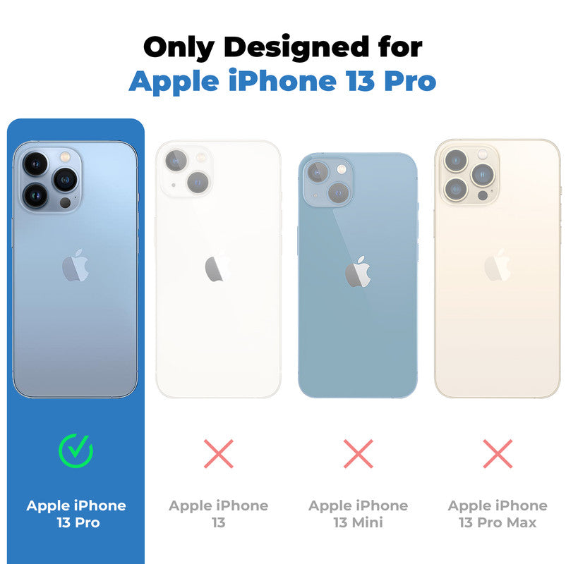 Colored Transparent Anti-Yellowing Wireless Charging Support Case For Apple iphone 13 Pro