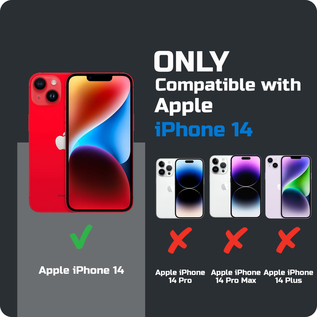 Compact Stylish Hard Case For Apple iPhone 14