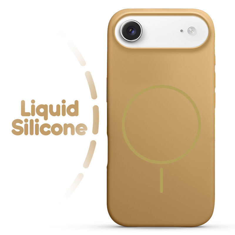 Cloud Feel Silicone Case for Apple iPhone 17 Air – Supports Wireless Charging