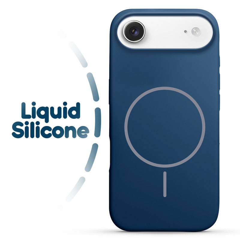 Cloud Feel Silicone Case for Apple iPhone 17 Air – Supports Wireless Charging